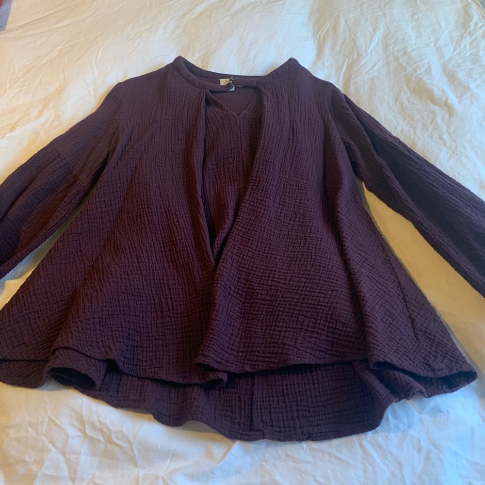 Maroon Umgee top